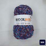 WOOLBEE Multicolor Velvet Yarn