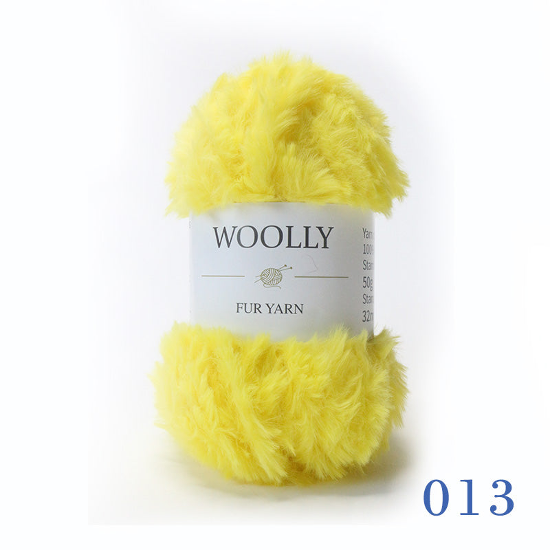 Woolly Fur Yarn Ball