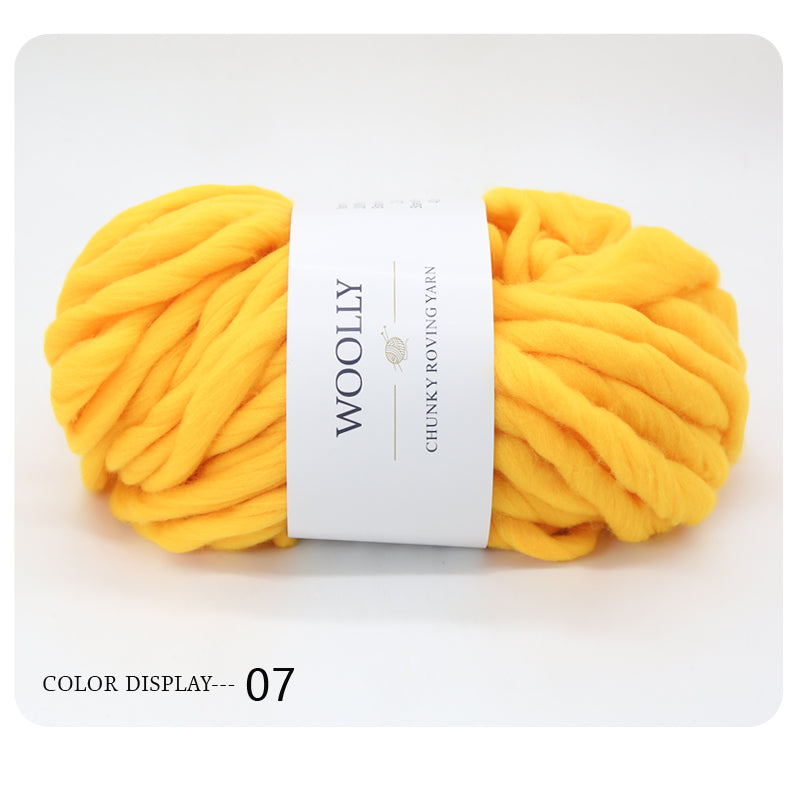Woolly Chunky Roving Yarn Hank - 250g