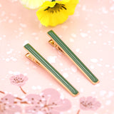 Women Candy Color Hairpin Pair