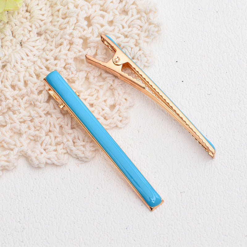 Women Candy Color Hairpin Pair