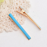 Women Candy Color Hairpin Pair