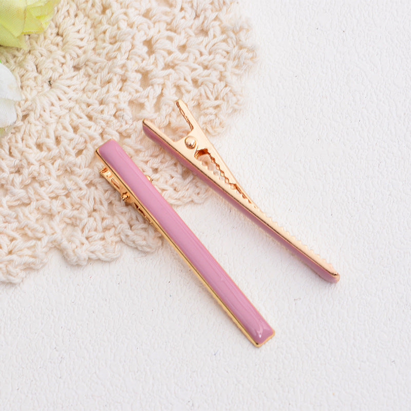 Women Candy Color Hairpin Pair