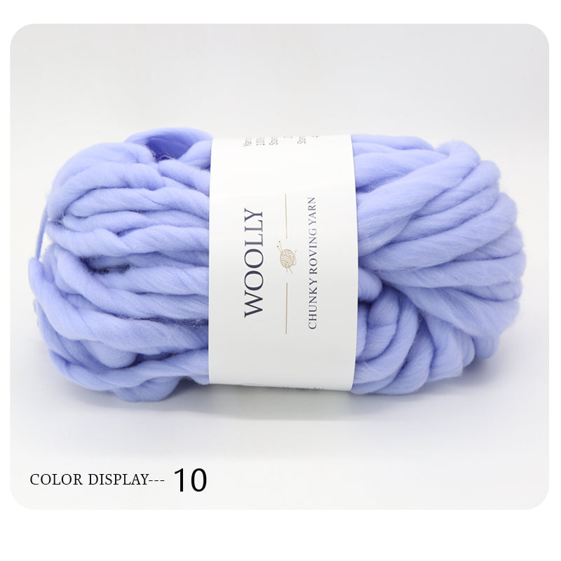 Woolly Chunky Roving Yarn Hank - 250g