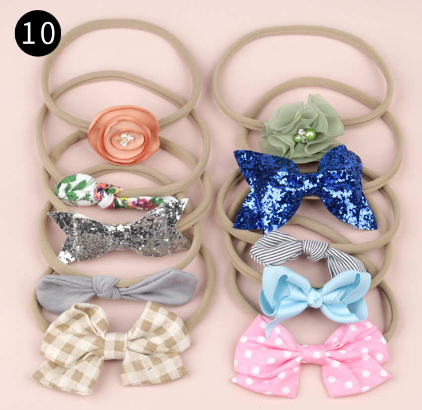 Baby Headband Set (10pcs)