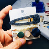 Women Hair Clip Set (3pcs)