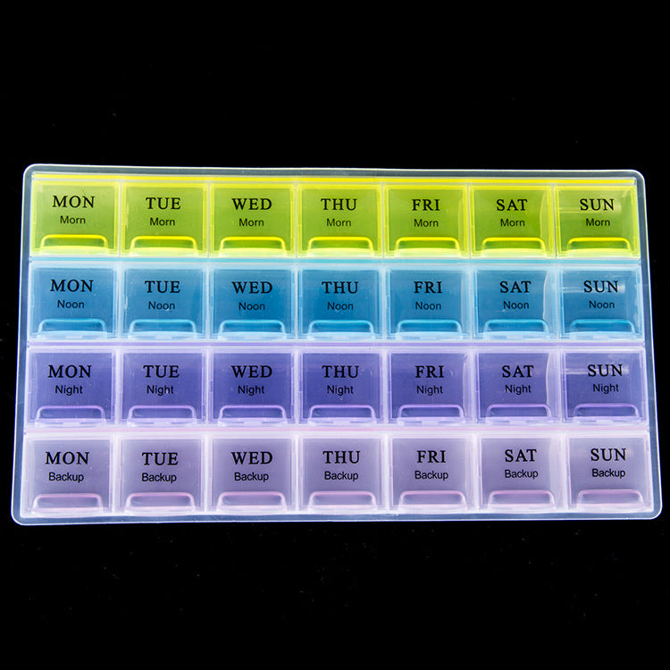 11.11 - 4 Layer Medicine Box - 28 Grid