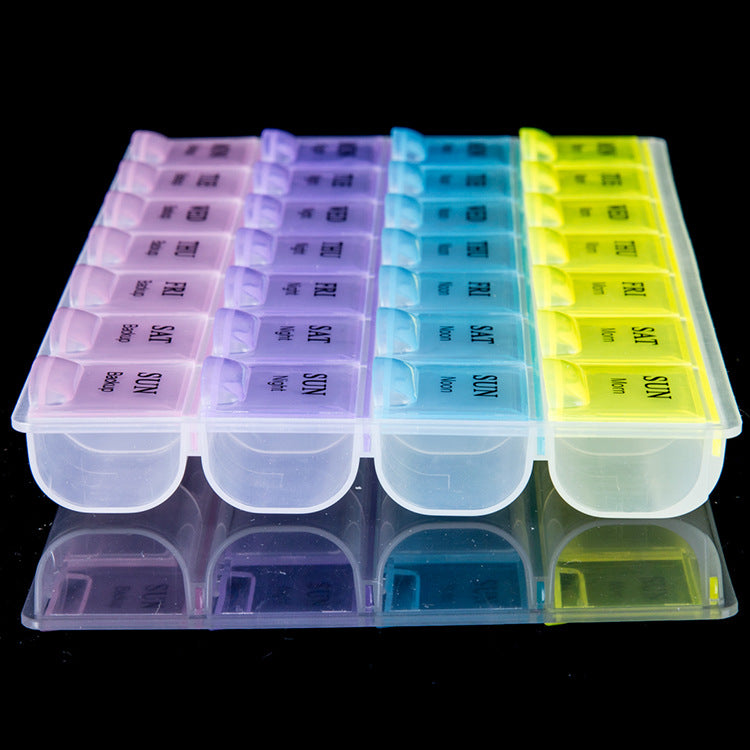 11.11 - 4 Layer Medicine Box - 28 Grid