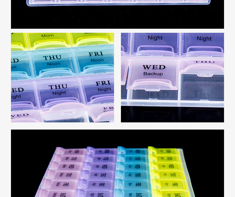 11.11 - 4 Layer Medicine Box - 28 Grid