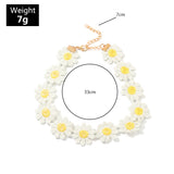 Fashion Daisy Flower Necklace