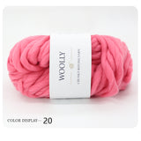 Woolly Chunky Roving Yarn Hank - 250g