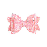 Double Layer Glitter Leather Hairpin