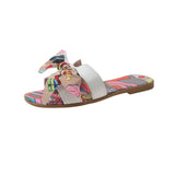 Summer Bow Ladies Slippers