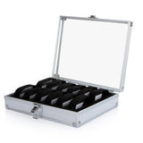 Aluminium Watch Storage Box 12 Slot