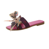 Summer Bow Ladies Slippers