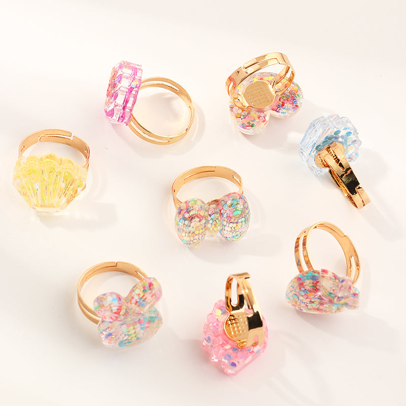 Kids Creative Ring Set (8pcs)