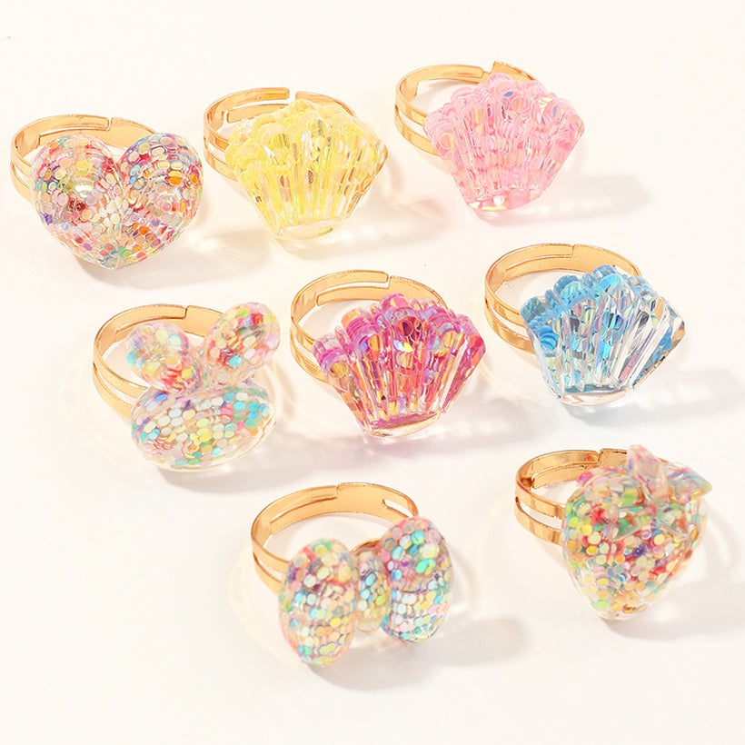 Kids Creative Ring Set (8pcs)
