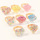 Kids Creative Ring Set (8pcs)