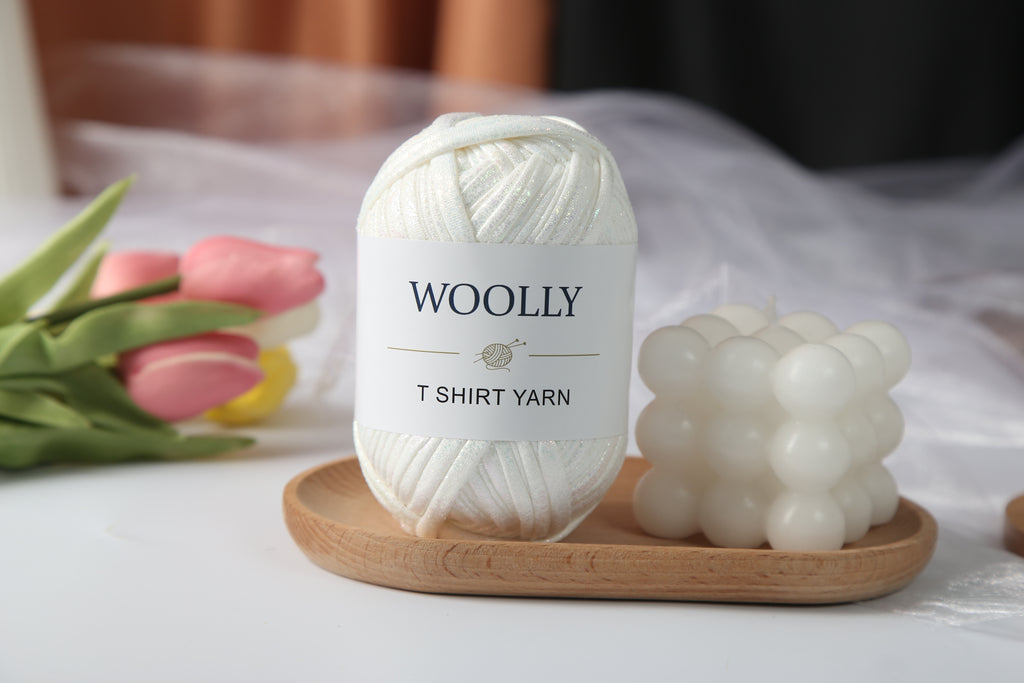 Woolly Metallic T Shirt Yarn