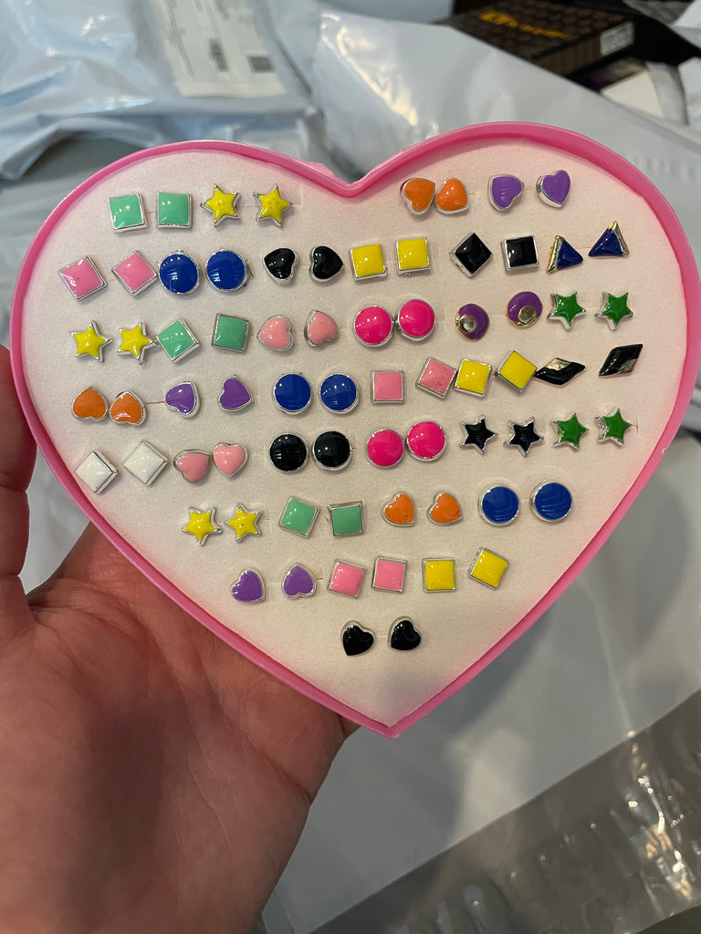 Stud Earring Box - 36 pairs