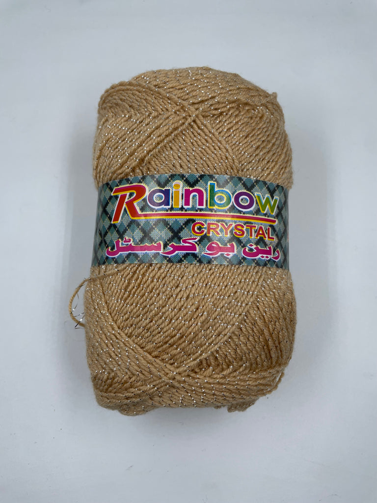 Rainbow Crystal Zari Yarn