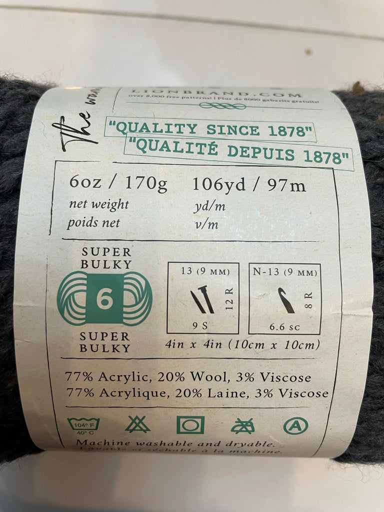 Lion Brand Wool Ease Thick (Super Chunky)