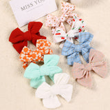 Baby Bow Hairpin Set (8pcs)
