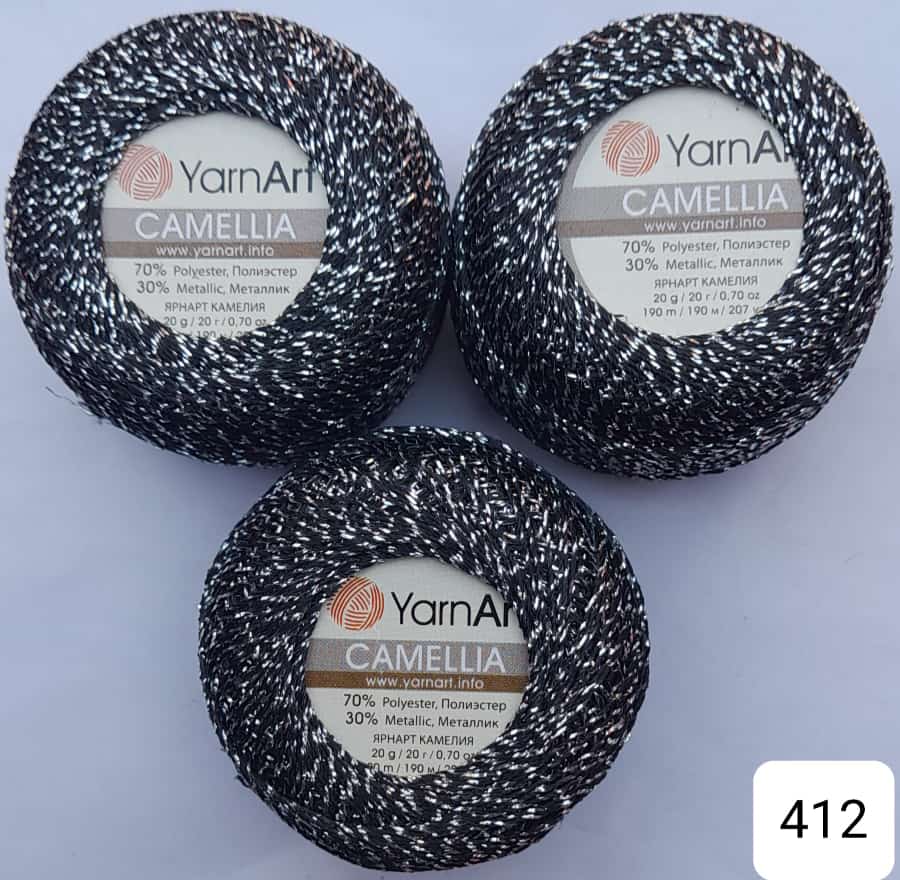 Yarn Art Camellia - Metallic Yarn