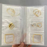 Transparent Jewellery Storage Book Organizer