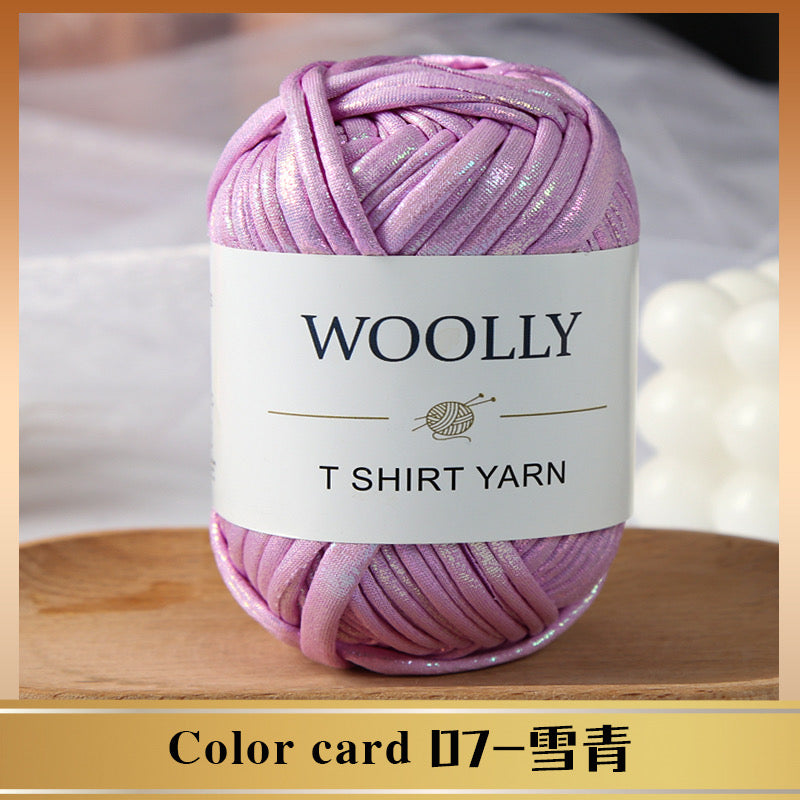 Woolly Metallic T Shirt Yarn