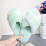 Faux Fur Women Slippers Winter