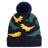 Unisex Cartoon Dinosaur Pattern Cap