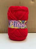 Aliza Yarn Ball Pack of 6 - (Free Crochet Hook)