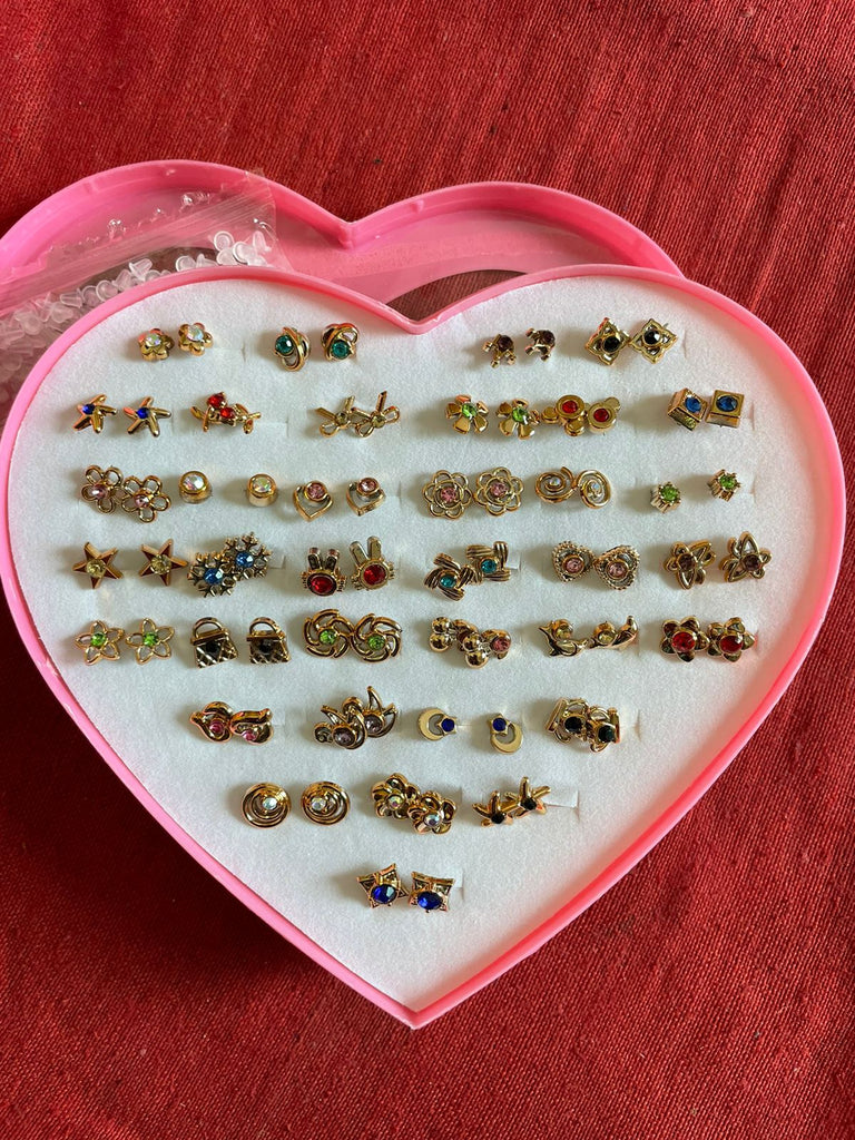 Stud Earring Box - 36 pairs