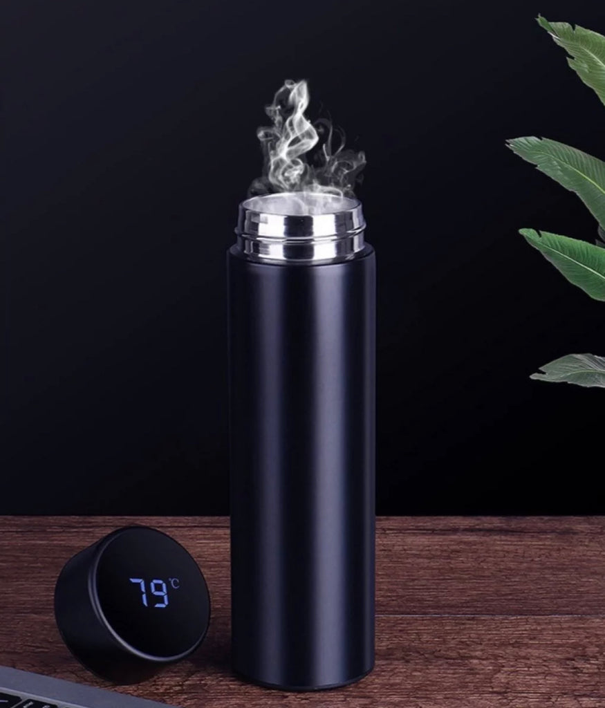 Smart LED Stainless Steel Hot and Cold Bottle - 500ml Thermos Flask