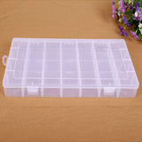 Multipurpose Plastic Jewelery Storage Box - 28Grid