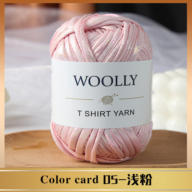 Woolly Metallic T Shirt Yarn
