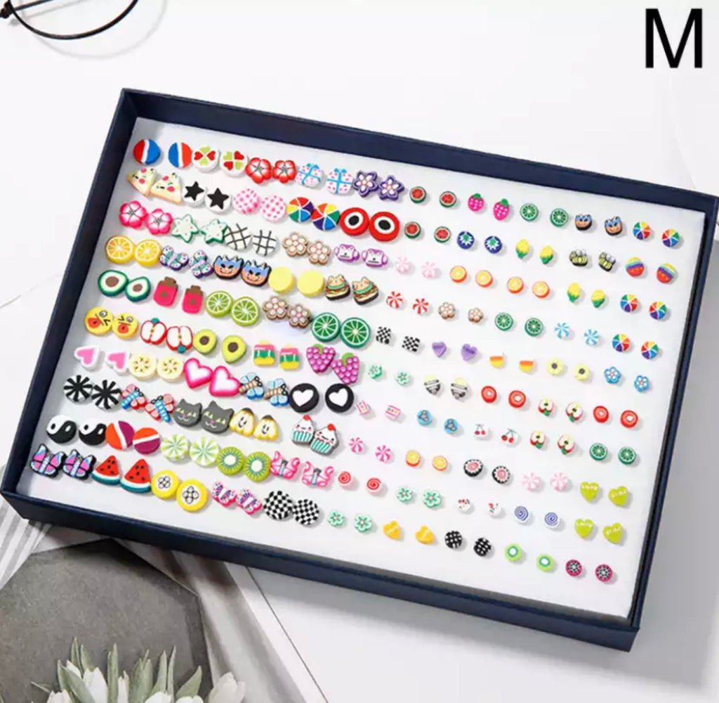 Stud Earring Card - 100 pairs