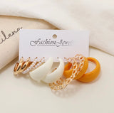 Earrings Set - 5 pairs