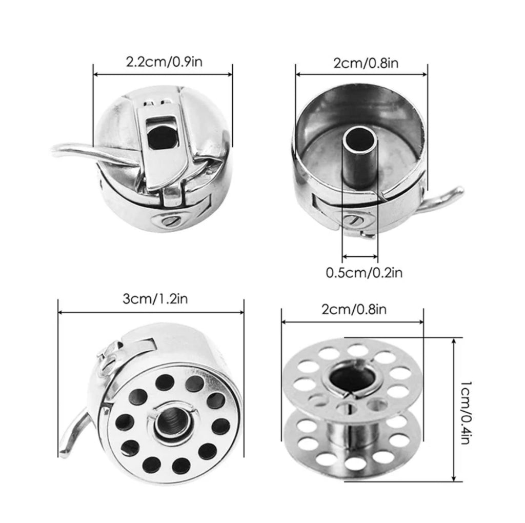 Sewing Machine Bobbin Cover and Bobbin