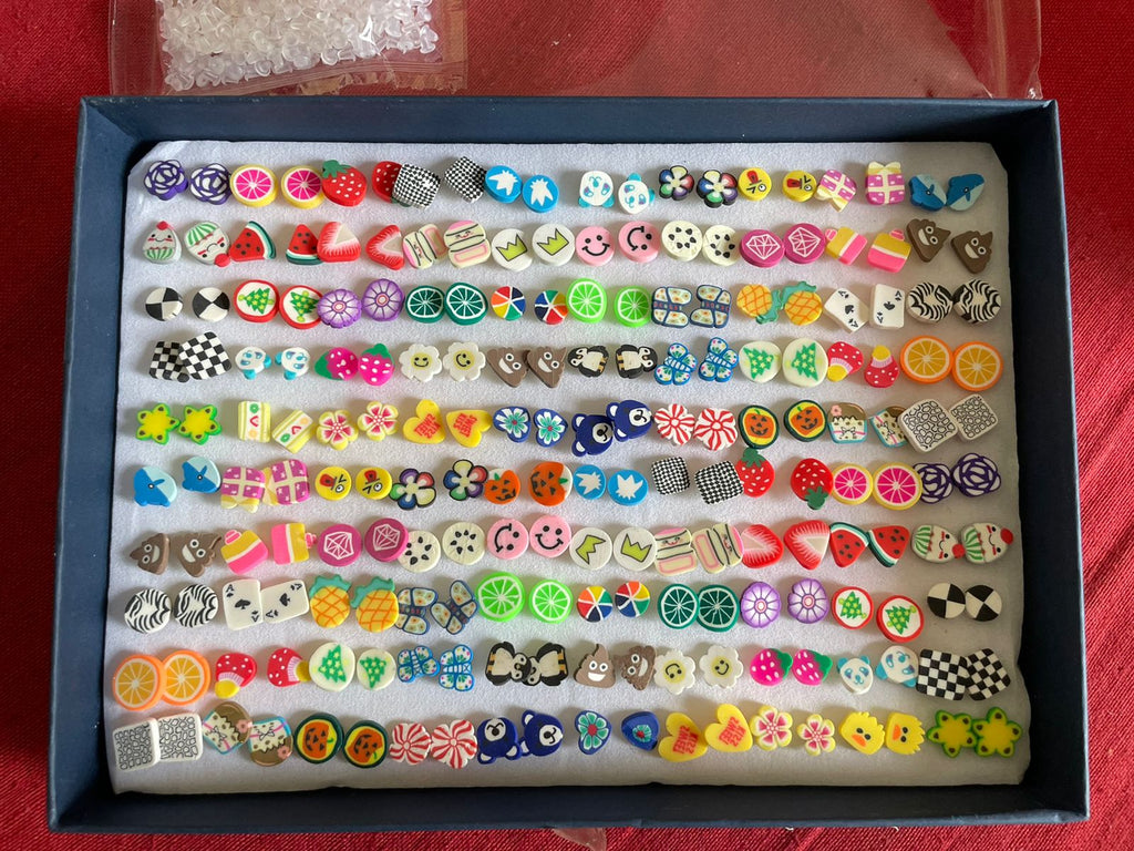 Stud Earring Card - 100 pairs