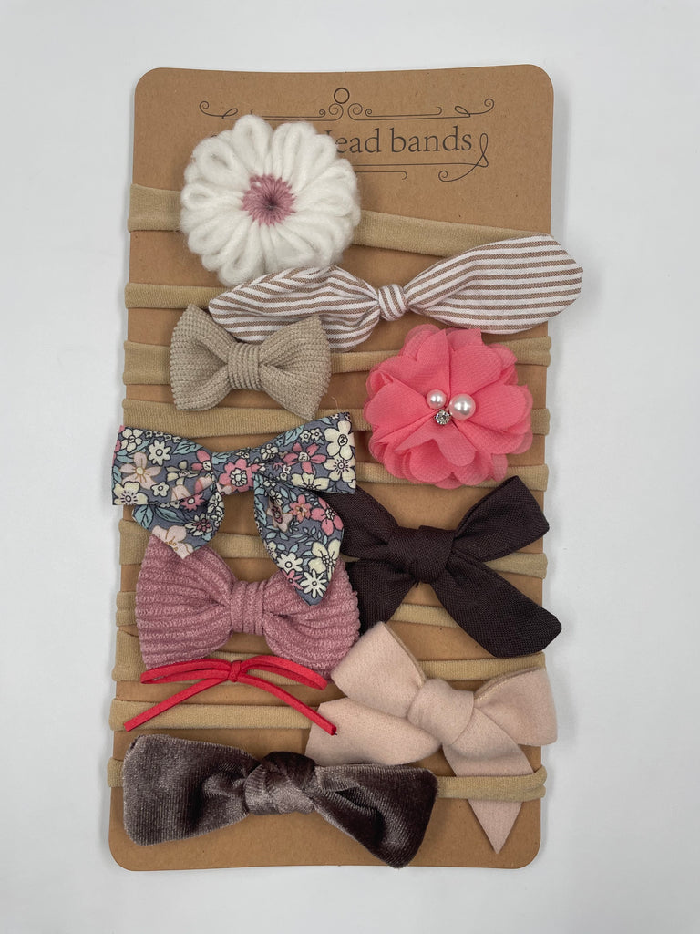 Nylon Baby Headband Set (10pcs)