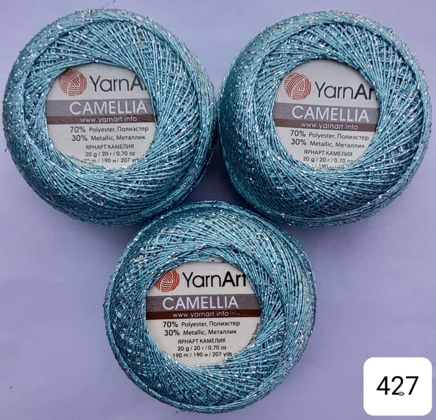 Yarn Art Camellia - Metallic Yarn