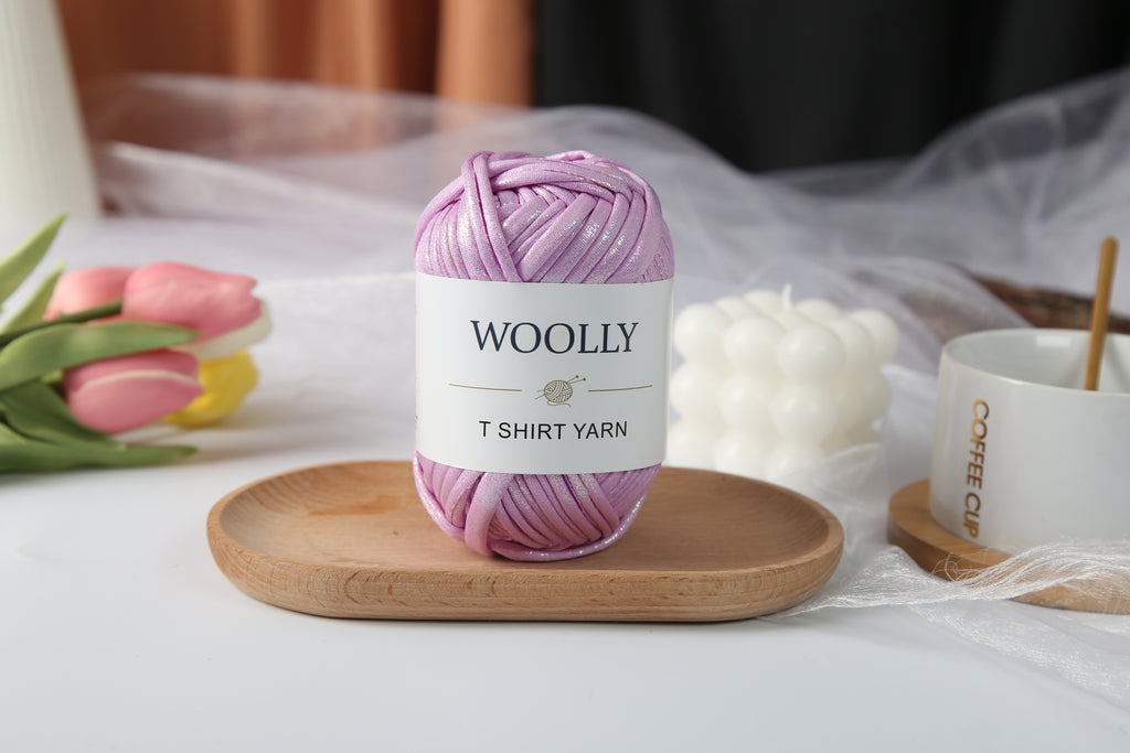 Woolly Metallic T Shirt Yarn