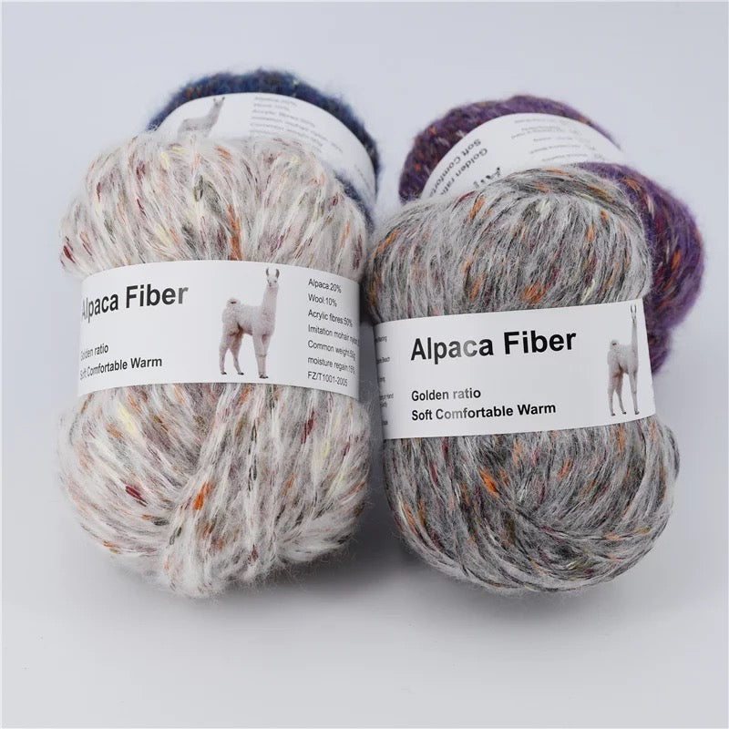 Alpaca Mohair Yarn Ball