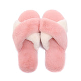 Faux Fur Women Slippers Winter