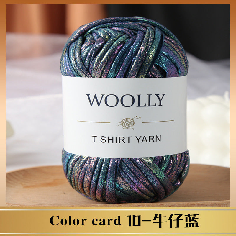 Woolly Metallic T Shirt Yarn