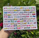 Stud Earring Card - 100 pairs