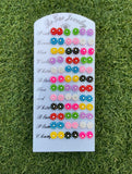 Assorted Earrings Tray - 36 pairs