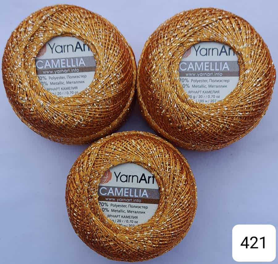 Yarn Art Camellia - Metallic Yarn